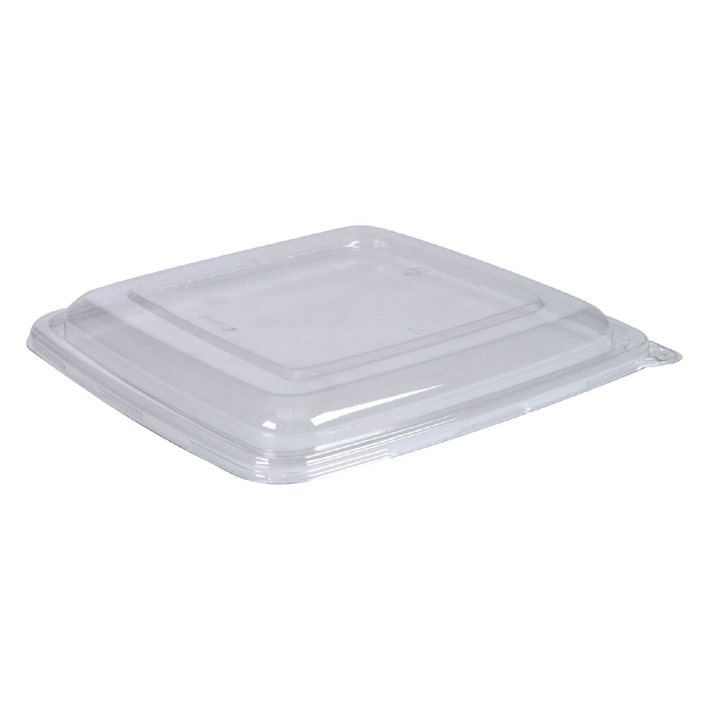 9" x 9" Compostable Bagasse/Sugarcane 33.8oz To-Go Container / Lid
