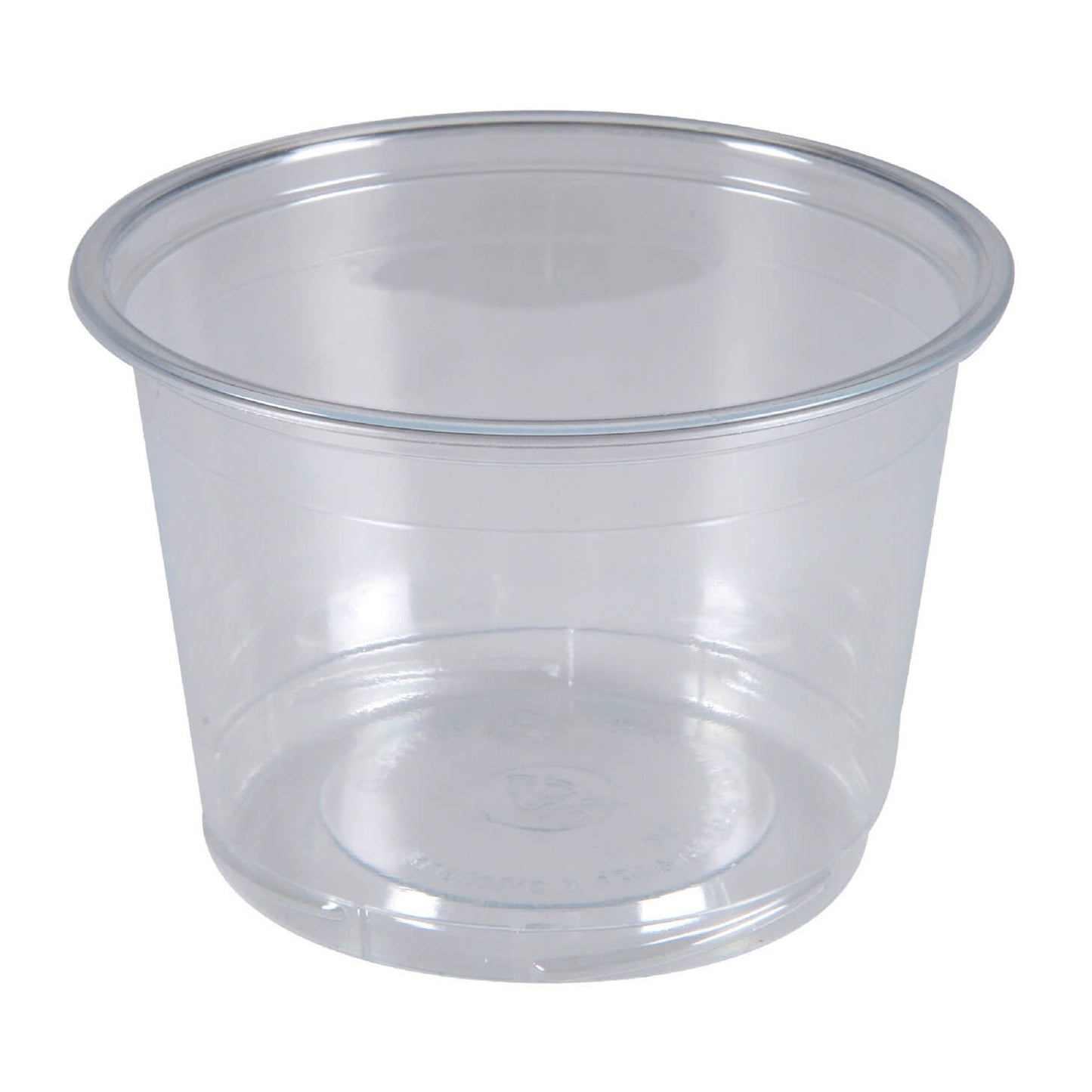 6.8oz TowerPac RPET Plastic Container / Lid