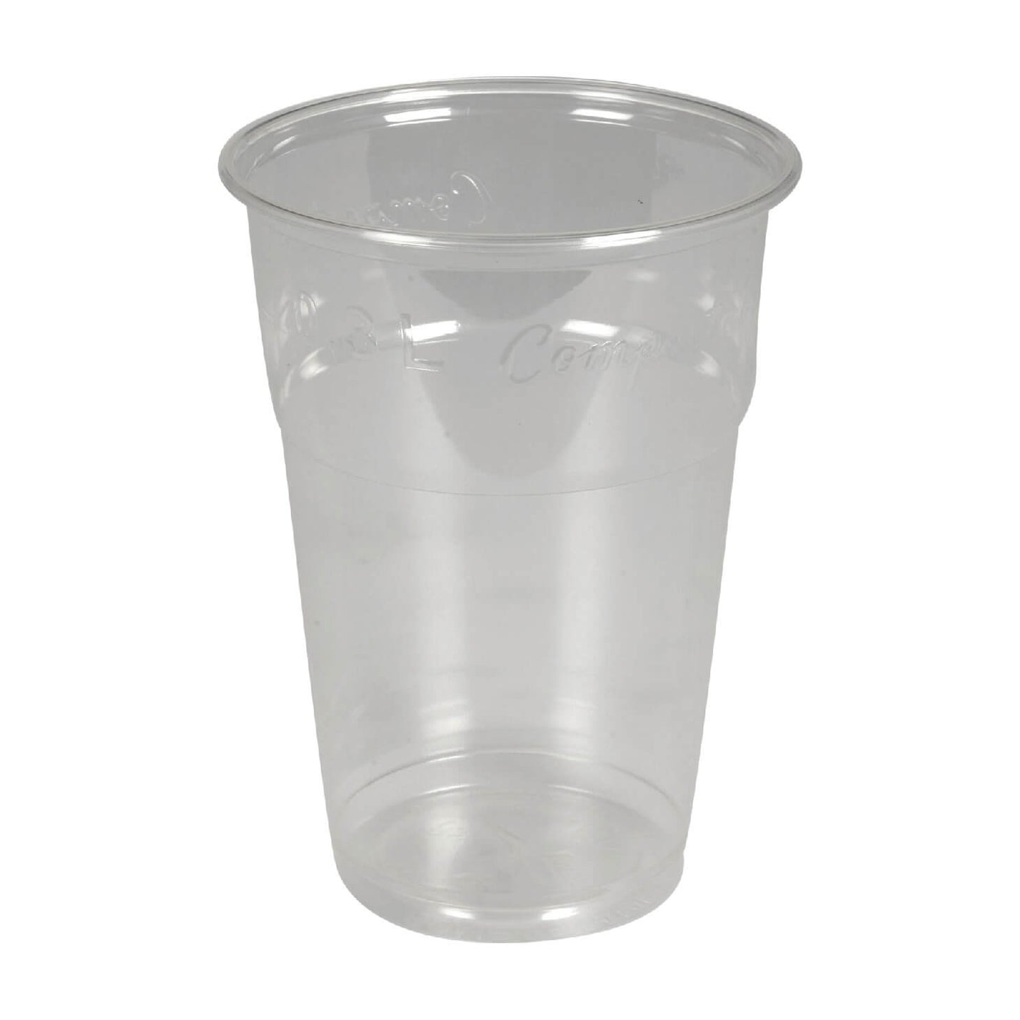 14oz Compostable PLA Cold Drinking Cup