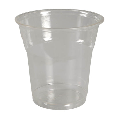 7oz Compostable PLA Cold Drinking Cup and Lid