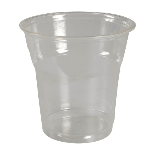 7oz Compostable PLA Cold Drinking Cup and Lid