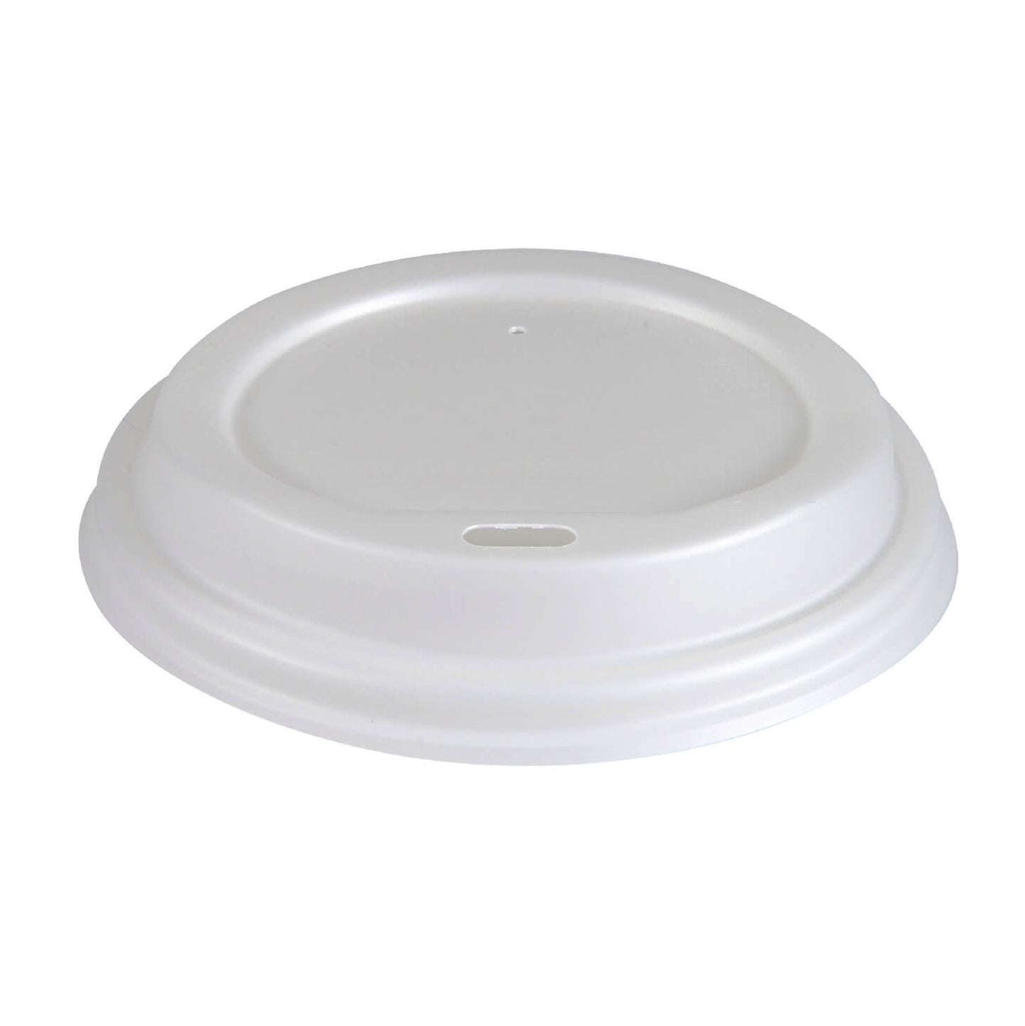 8oz Premium White Coffee Cup and Lid