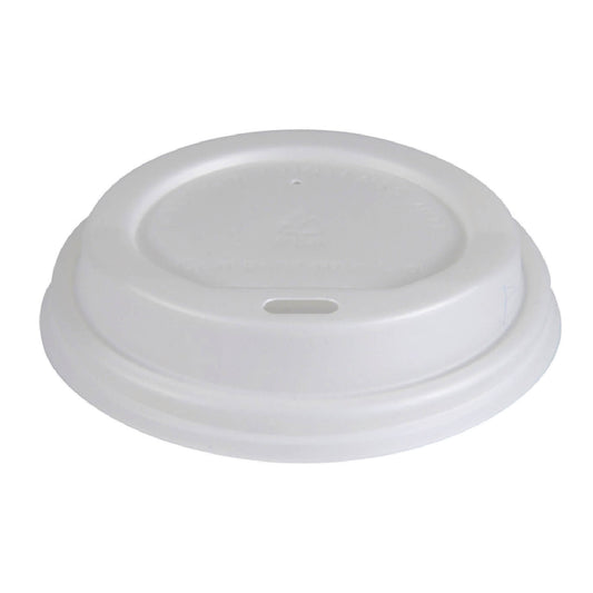 3.5” Compostable Sip-through CPLA Lid for 12-16oz Hot Cups