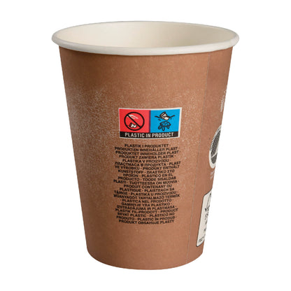 13.5oz Eco-certified The Swan Hot Cup and Lid