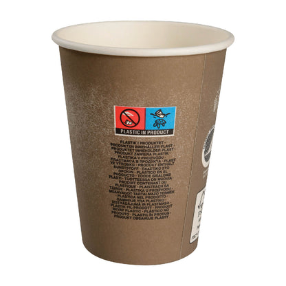 12.9oz Eco-certified The Swan Hot Cup and Lid