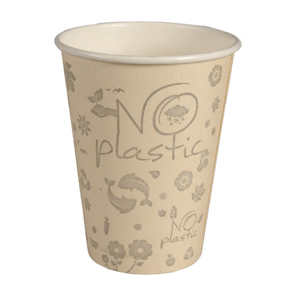 12oz Plastic-Free Water-based Coating Hot Cup