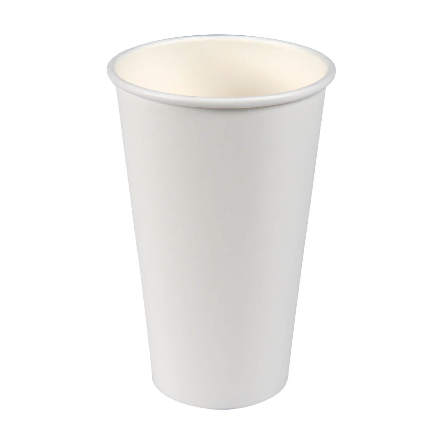 16oz Premium White Coffee Cup and Lid