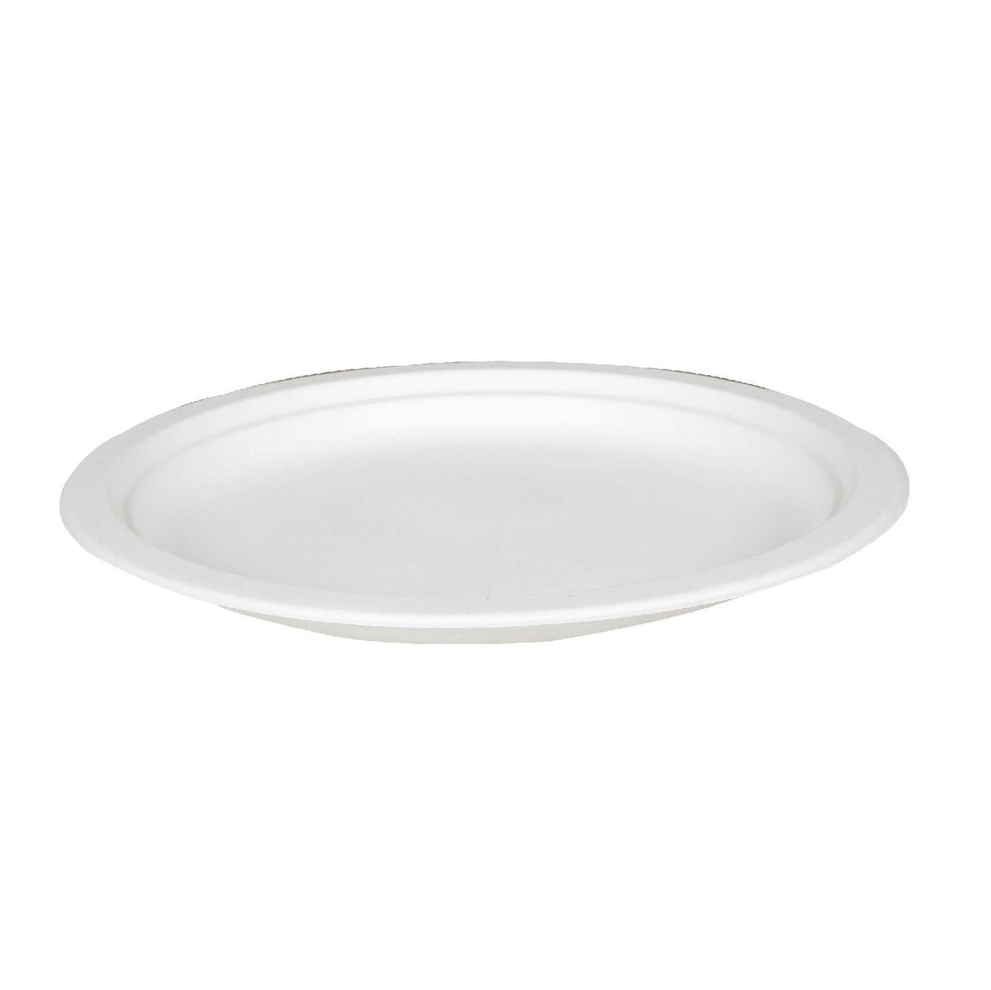 Compostable Bagasse/Sugarcane 9" Round Eco Plate