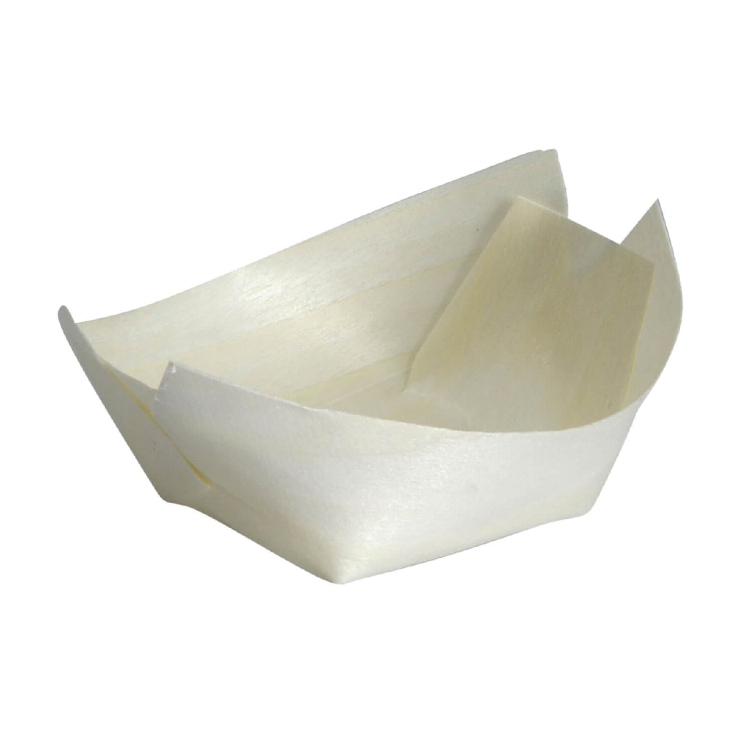 2.8" x 2.2" x 0.8" Compostable Eco-certified Wooden Boat