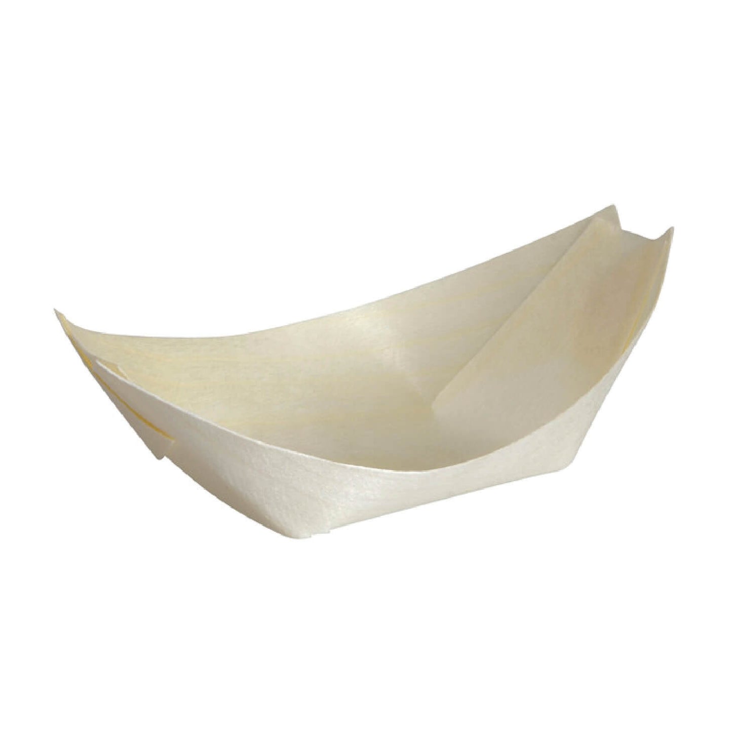 4.3" x 3" x 1.8" Compostable Eco-certified Wooden Boat