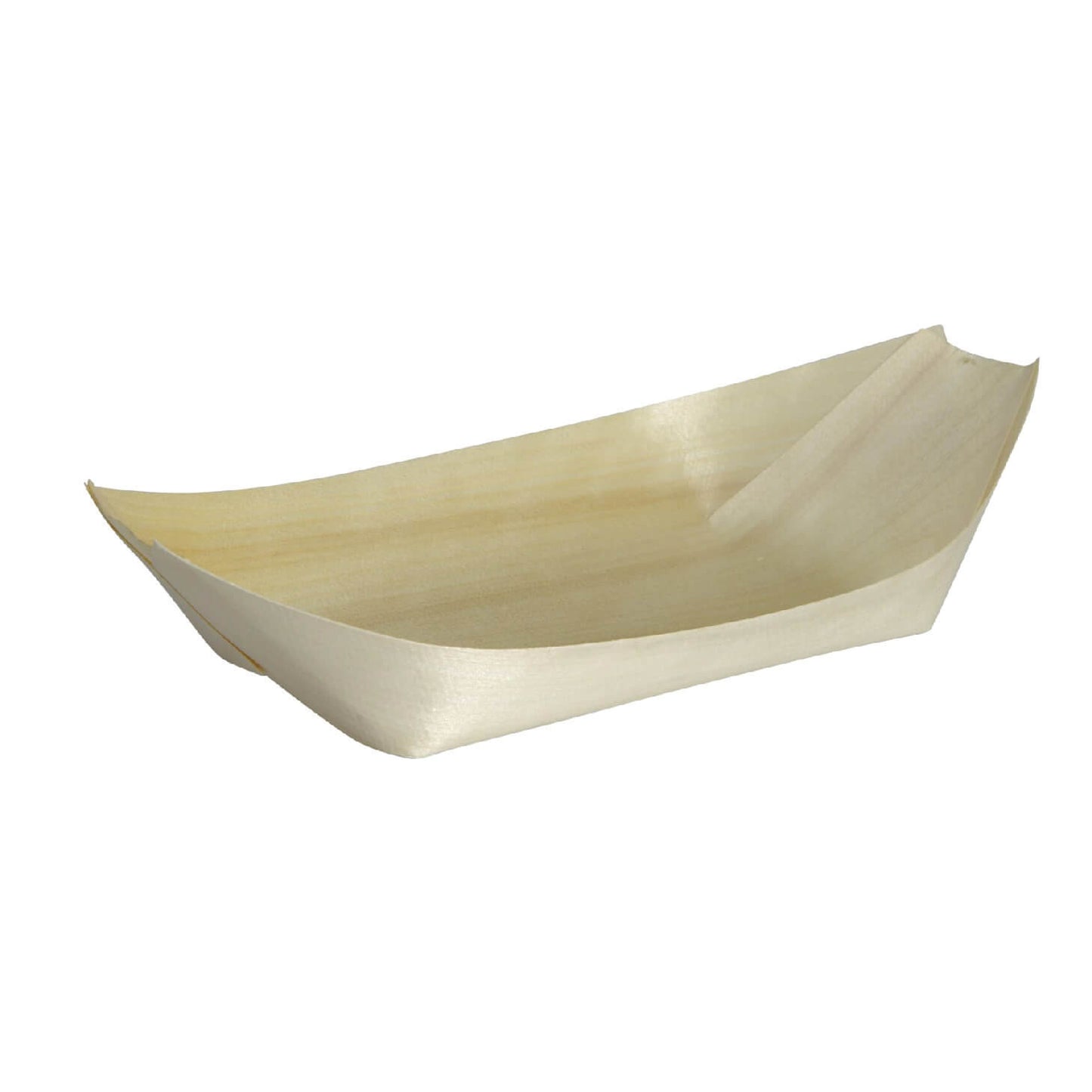 8.7" x 4.7" x 0.8" Compostable Eco-certified Wooden Boat