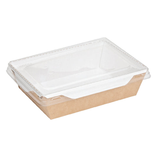 5.7" x 3.7" To-go Stackable Container with Lid