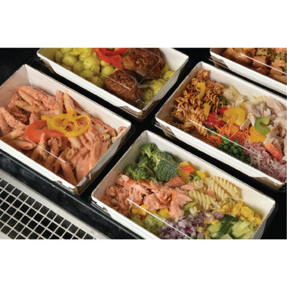 5.7" x 3.7" To-go Stackable Container with Lid