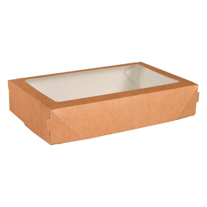 7.9" x 4.7" To-go Container with Window