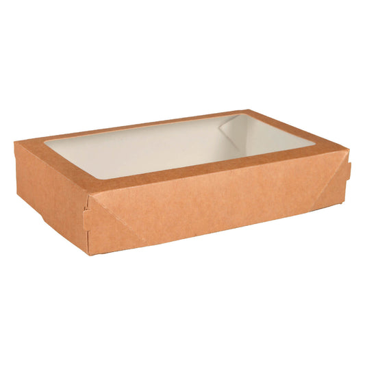 7.9" x 4.7" To-go Container with Window