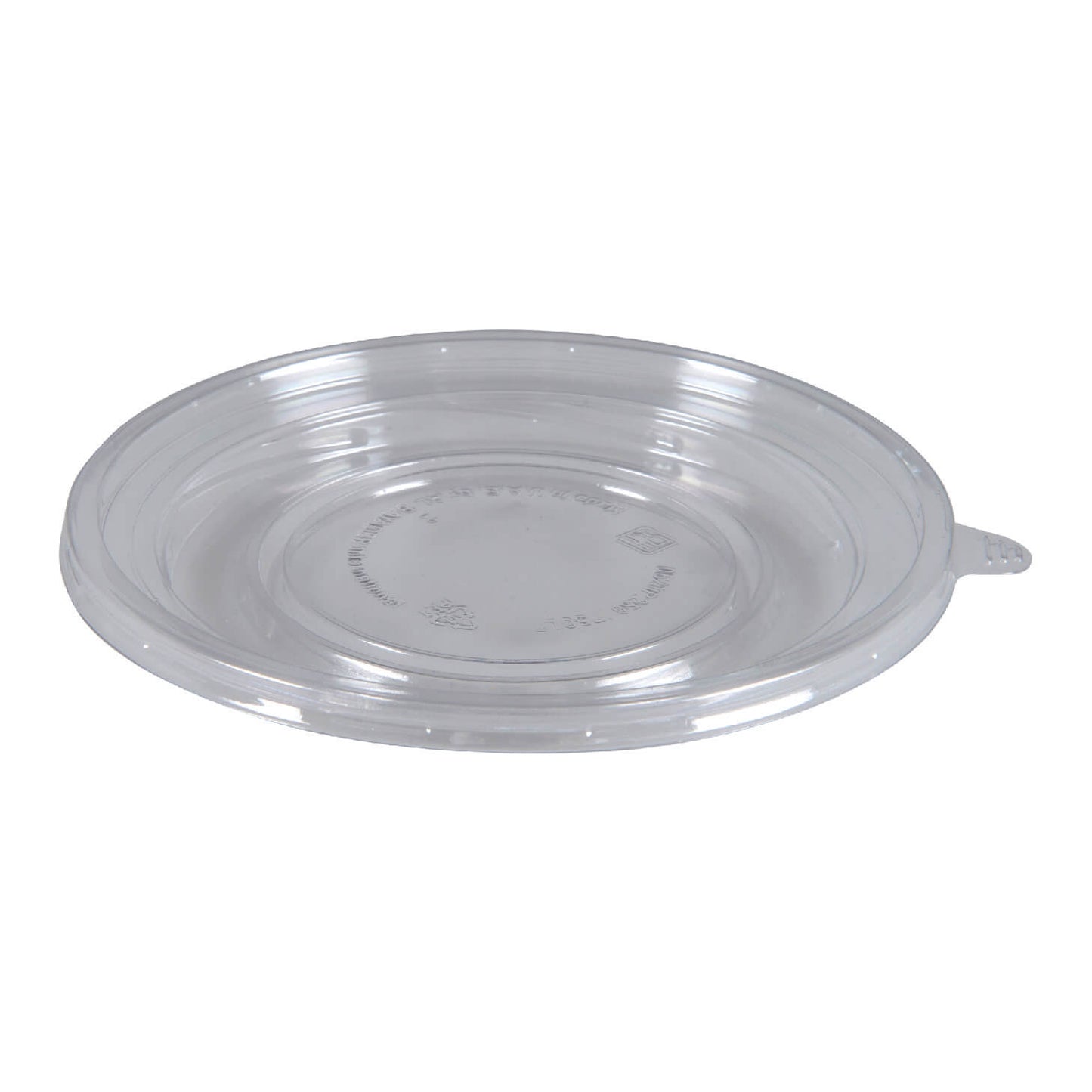 4.8" TowerPac PET Plastic Lid